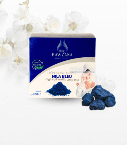 كريم مبيّض بخلاصة النيلة الزرقاء